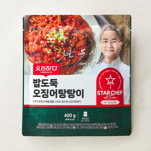 요리하다 X 안유성 밥도둑 오징어탕탕이 (400G)