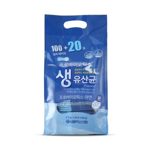 약사신협 프로바이오틱스 생유산균 (2.5G*120포)