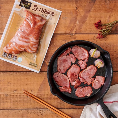 노랑오리 훈제슬라이스 (200G*2)