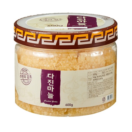 다진마늘 (600G/통)