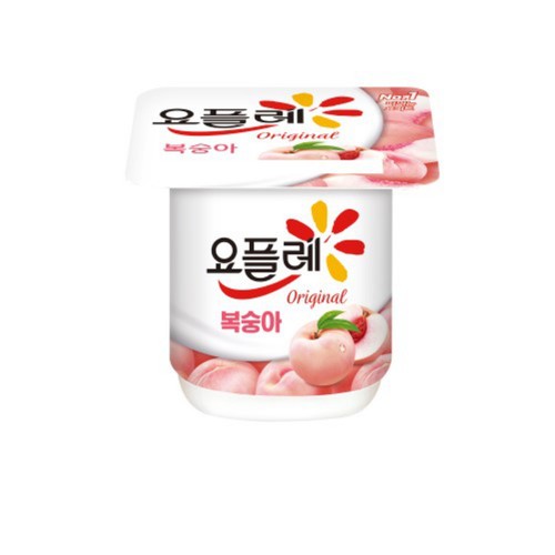 빙그레 요플레 오리지널 복숭아 (85G*4입)