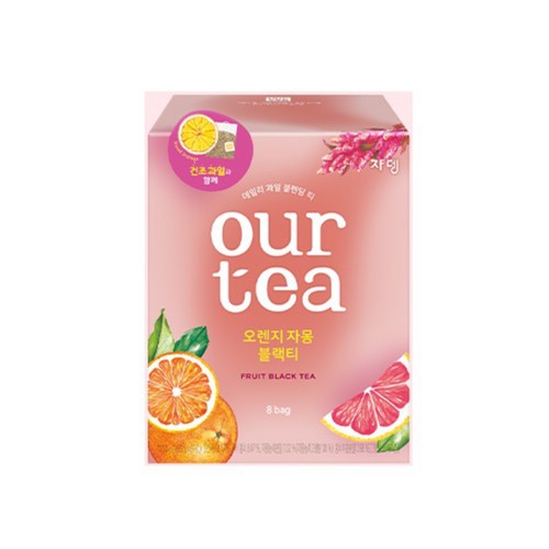  쟈뎅 아워티 오렌지 자몽 블랙티 (18.9G*8입)