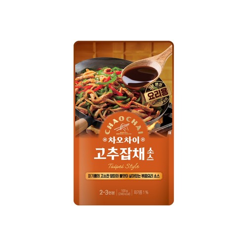 차오차이 고추잡채소스 (100G)