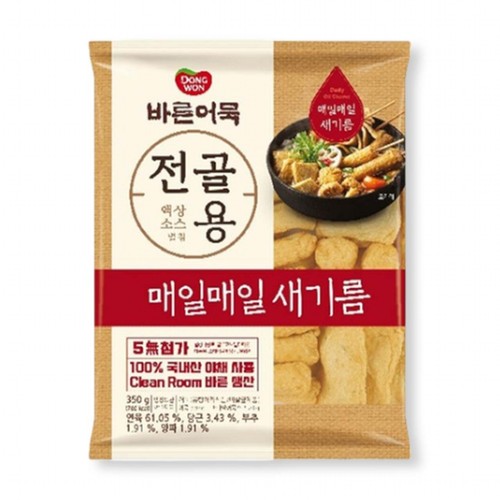 동원 바른어묵 전골용 (350G)