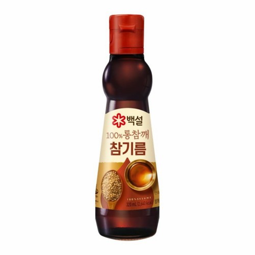 백설 100% 통참깨 참기름 (320ML)
