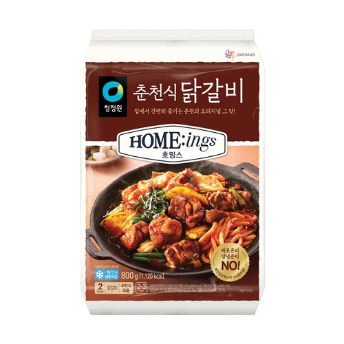 청정원 호밍스 춘천식 닭갈비 (800G)