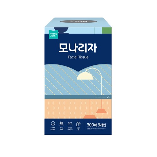 모나리자 미용티슈 (300매*3입)