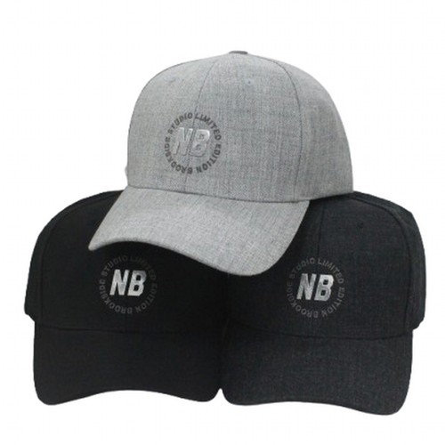 BLACK NB76 나염 포인트 볼캡