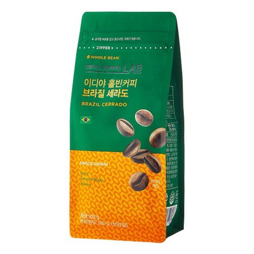 이디야 홀빈커피 브라질세라도 (200G)