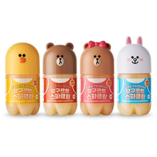 라인프렌즈 요구르트 스파클링 (380ML)