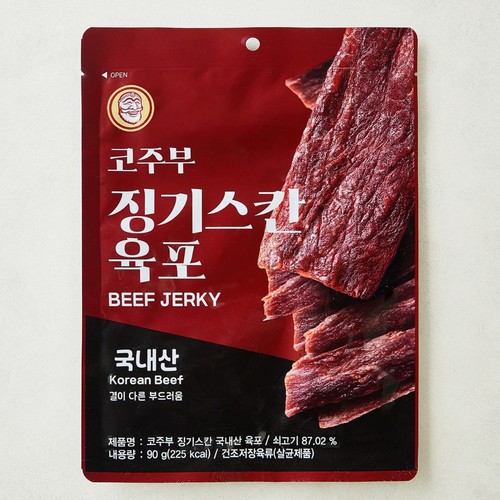 코주부 징기스칸 국내산 육포 (90G)