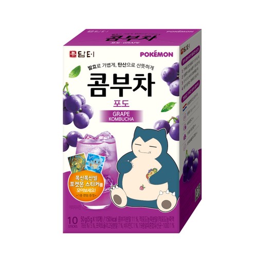 담터 콤부차 포도 포켓몬 기획 (5G*10입)