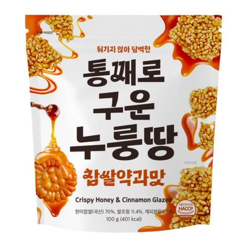 누룽땅 찹쌀약과 (100G)