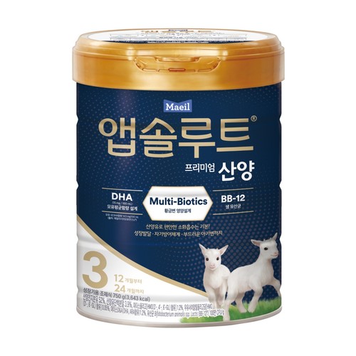 매일 앱솔루트 산양분유 3단계 (750G)