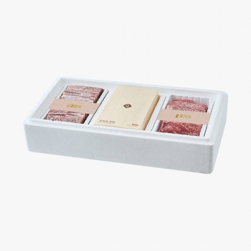 [추석 선물세트 사전예약] 한우 실속 갈비정육 세트 (1.2KG)