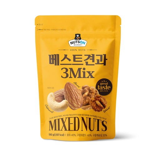 베스트견과 3MIX (190G)
