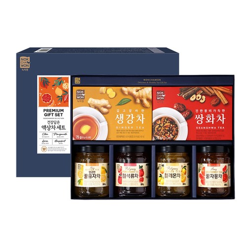 [추석 선물세트 사전예약] 녹차원 건강담은 액상차세트