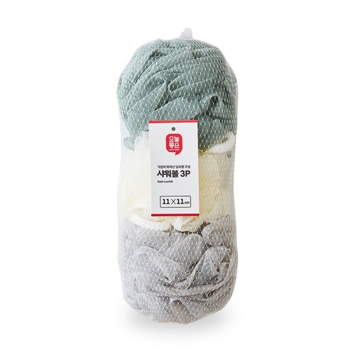 오늘좋은 샤워볼 3P (35G)