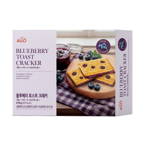 알로 블루베리 토스트 크래커 (210G)