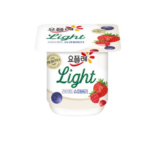 빙그레 요플레 라이트 슈퍼베리 (80G*4입)