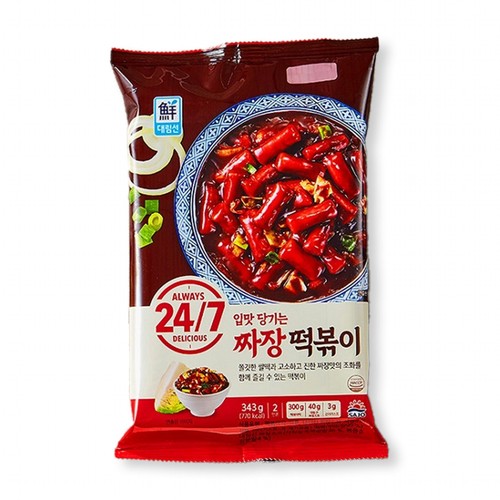 사조대림 입맛 당기는 짜장 떡볶이 (2인) (343G)