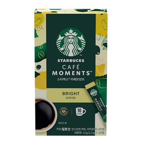  스타벅스 카페모먼트 브라이트 (1.2G*10입)