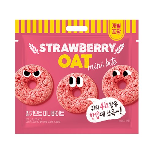 딸기오트 미니바이트 (300G)