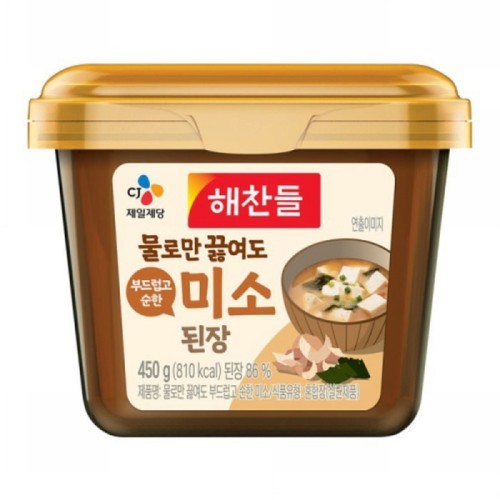 해찬들 부드럽고 순한 미소된장 (450G)