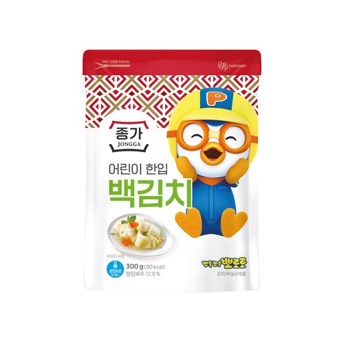 대상 종가 어린이 한입 백김치 (300G)