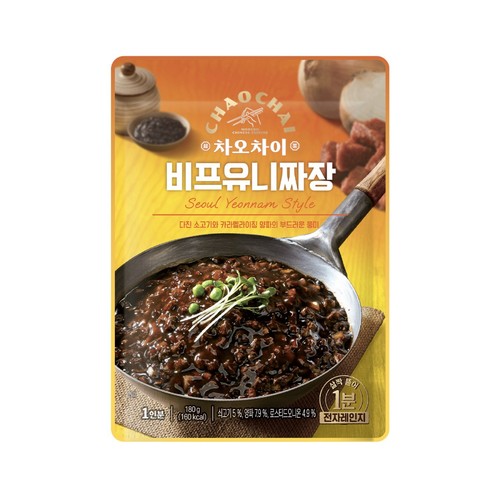 차오차이 비프유니짜장 (180G)