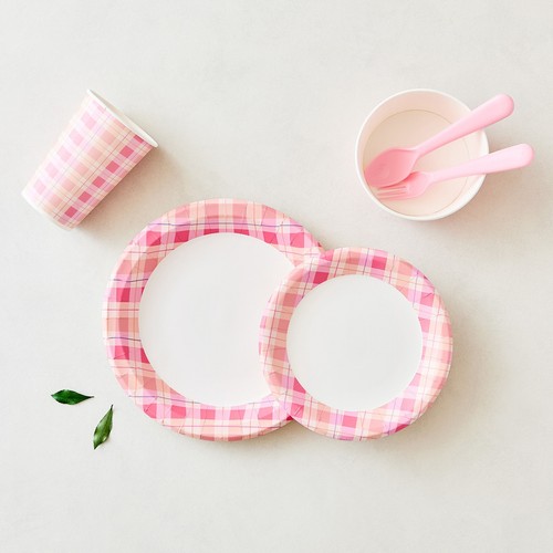 오늘좋은 파스텔 종이접시 (중) (18CM*12입)