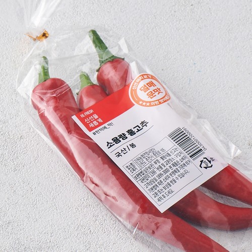 소용량 홍고추 (80G/봉)