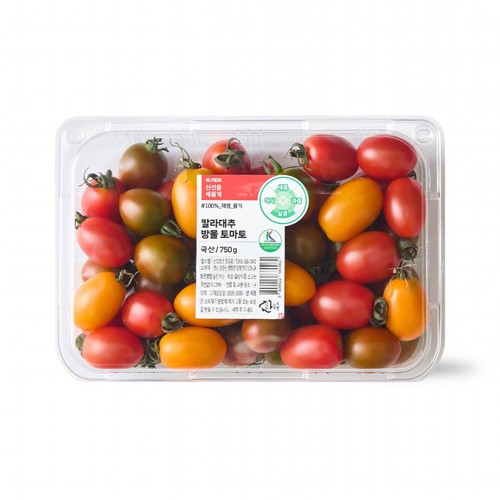 칼라대추방울토마토 (750G팩)