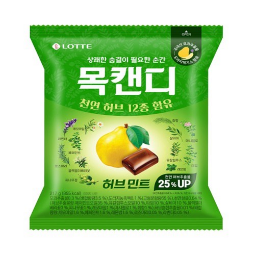 롯데 목캔디 (217G)