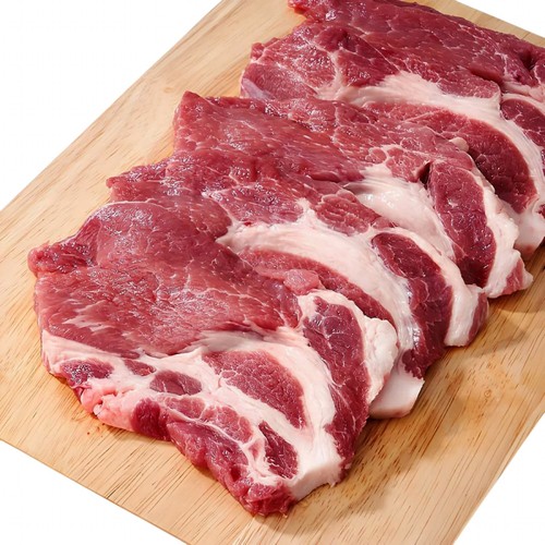 국내산 돼지 목심 구이용(냉장) (600G)