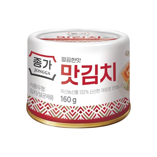 종가집 맛김치 깔끔한맛 (160G)