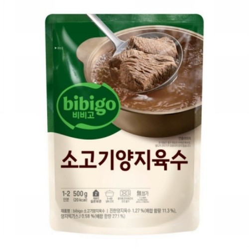 CJ 비비고 소고기양지 육수 (500G)