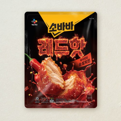 CJ 고메 소바바 레드핫 순살 (375G)