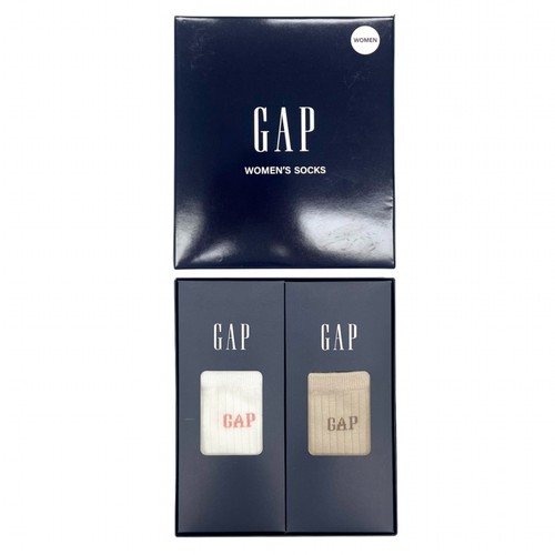[추석 선물세트 사전예약] 멀티색상 GAP 여성 로고 양말세트 (2매)