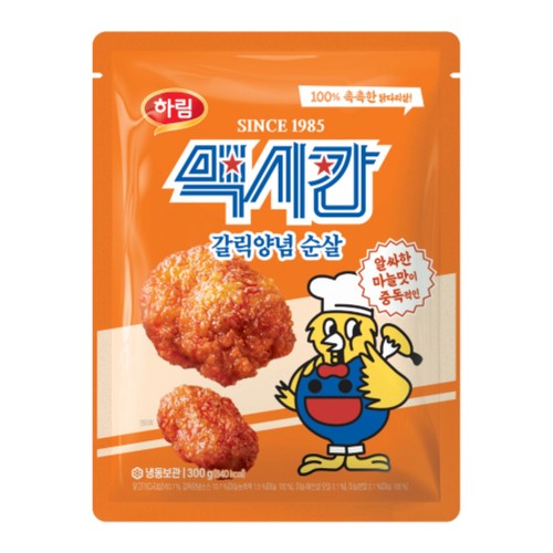 하림 맥시칸 갈릭양념 순살 (300G)