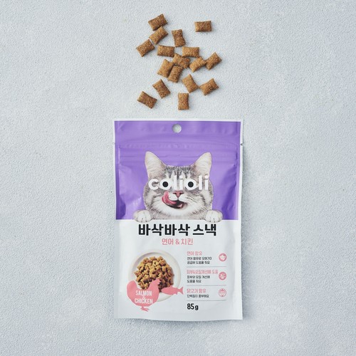 콜리올리 바삭바삭 스낵 (연어&치킨) (85G)
