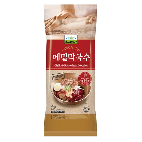칠갑 면발장인 메밀막국수 (600G)