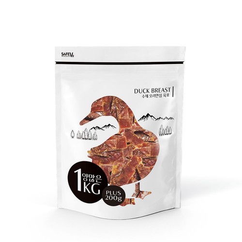 양많은 1.2kg 수제 오리안심육포 (1.2KG)
