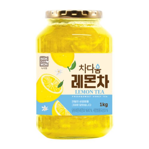  녹차원 차다움 레몬차 (1KG)
