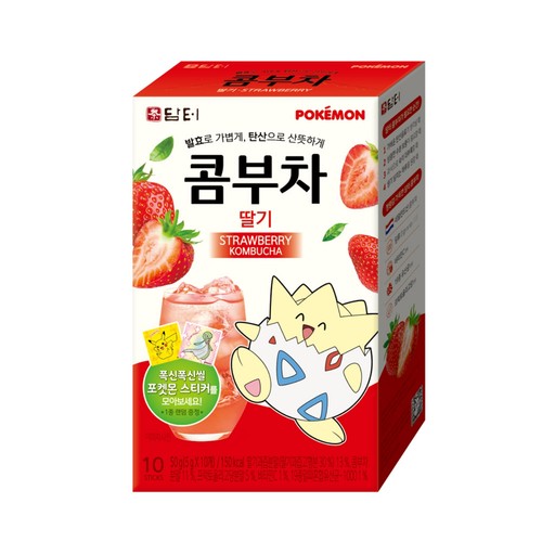 담터 콤부차 딸기 포켓몬 기획 (5G*10입)