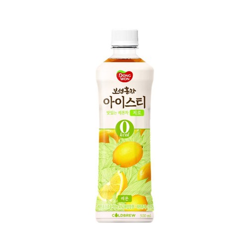  보성홍차 아이스티제로 레몬 (500ML)