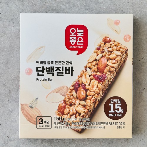 오늘좋은 단백질바 (50G*3)