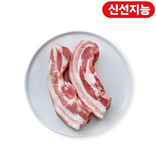 끝돼 캐나다산 돼지 삼겹살 수육용(냉장) (600G)
