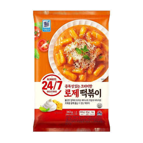 사조대림 로제떡볶이 343G 2인 (343G)