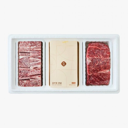 [추석 선물세트 사전예약] 한우 실속 갈비정육 세트 (1.2KG)